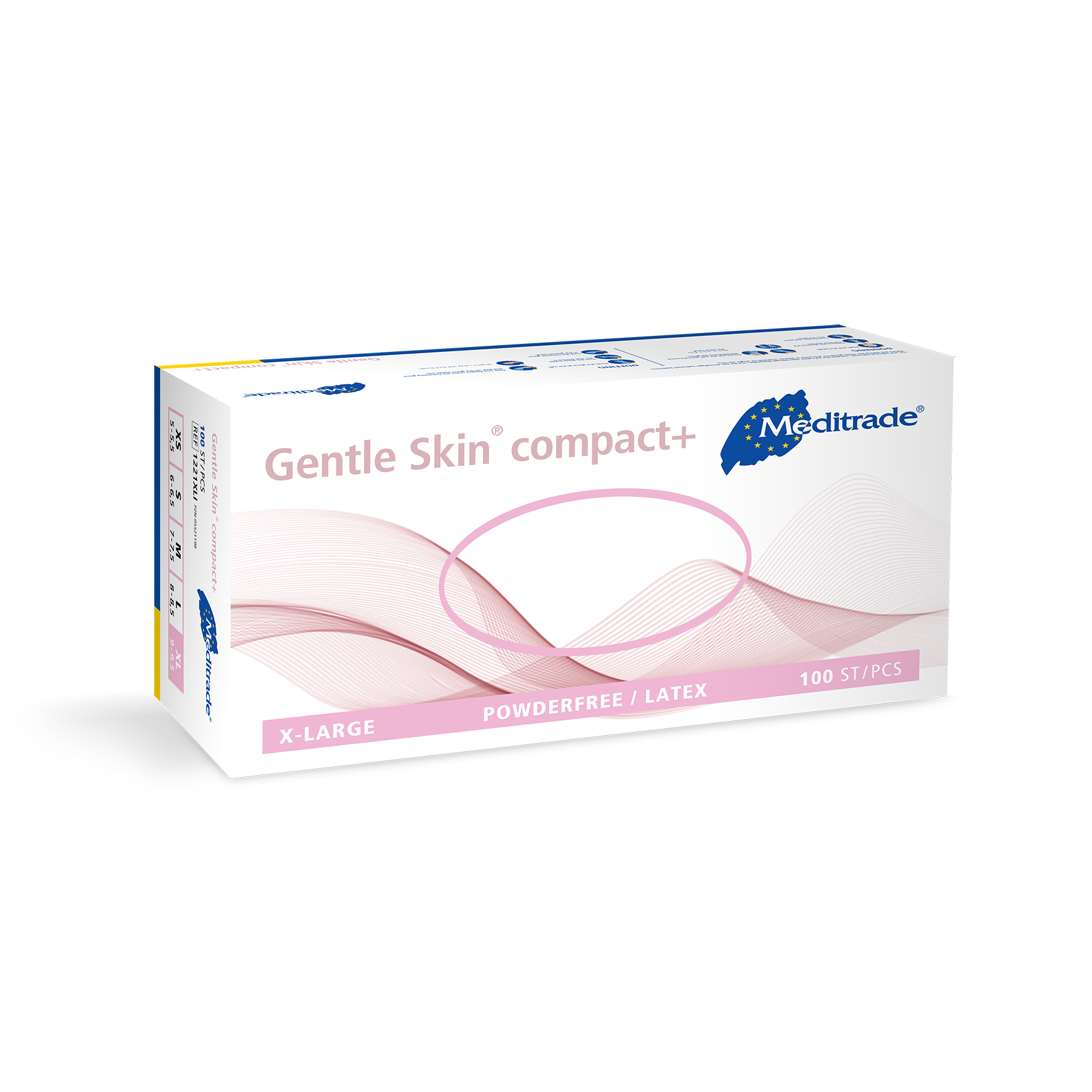 Meditrade Gentle Skin® compact Latex Untersuchungshandschuh