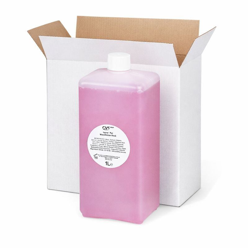 TAPIRA Pur Waschlotion rose, parfümiert – 1000 ml - Euroflasche