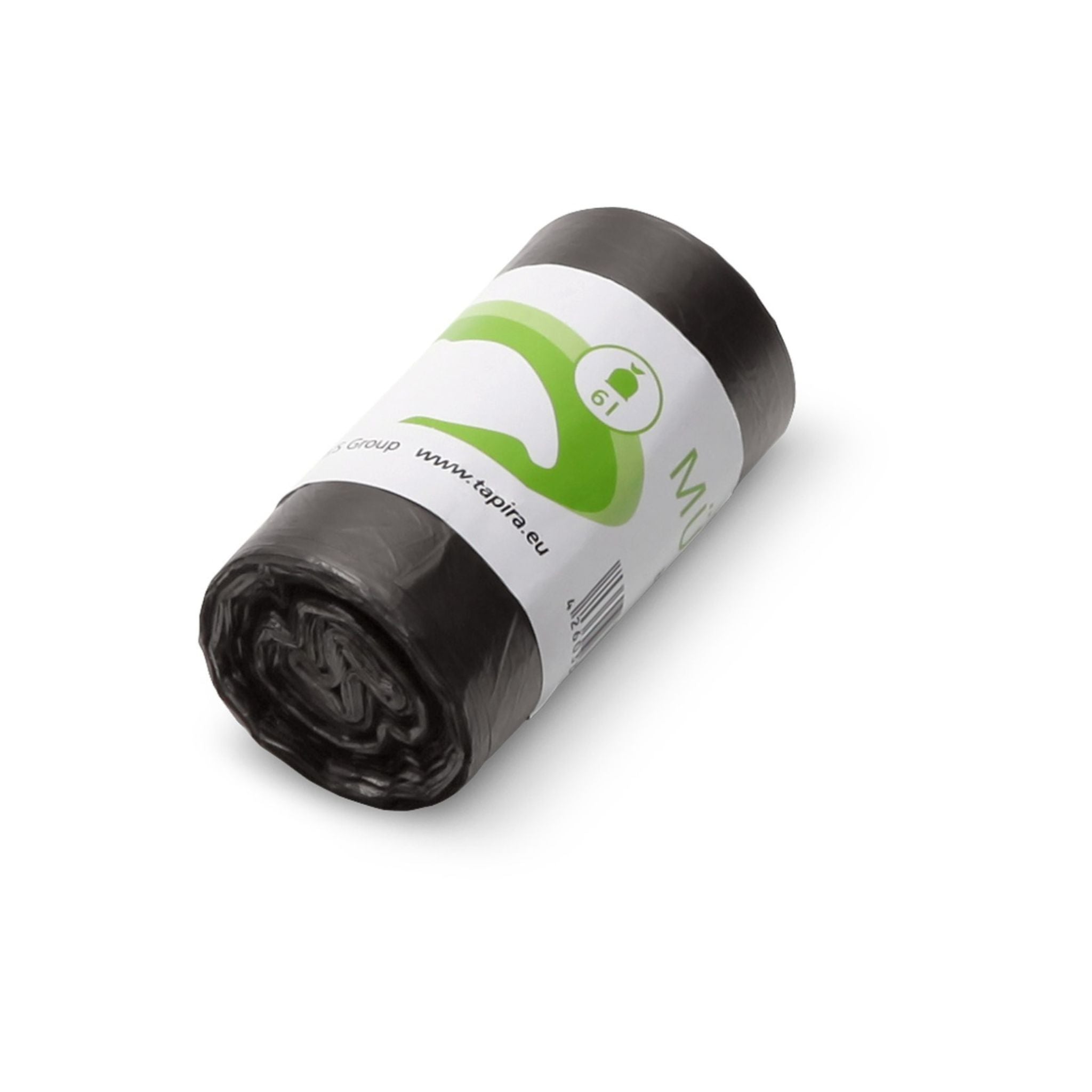 Tapira "Pur" Müllbeutel - 6 L grau