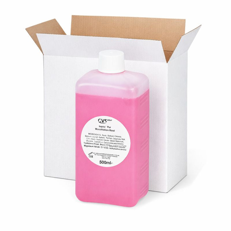 TAPIRA Pur Waschlotion rose, parfümiert – 500 ml - Euroflasche