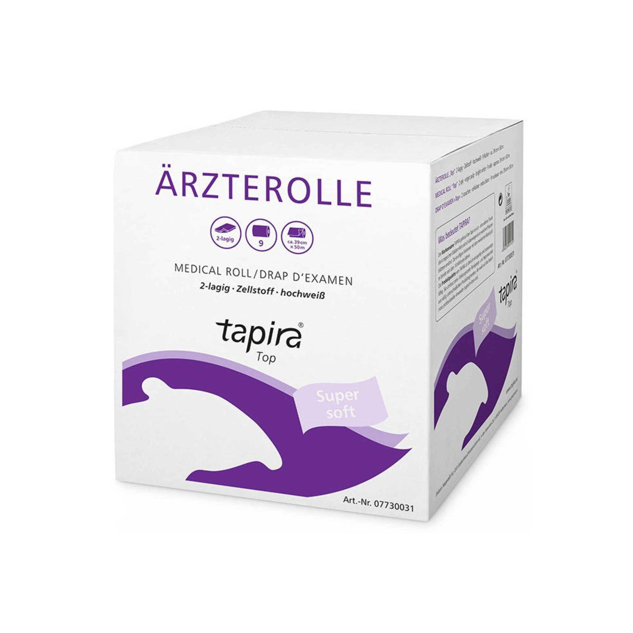 Tapira Ärzterolle, 2-lagig, 39, 50, 55, 59 cm x 50 m