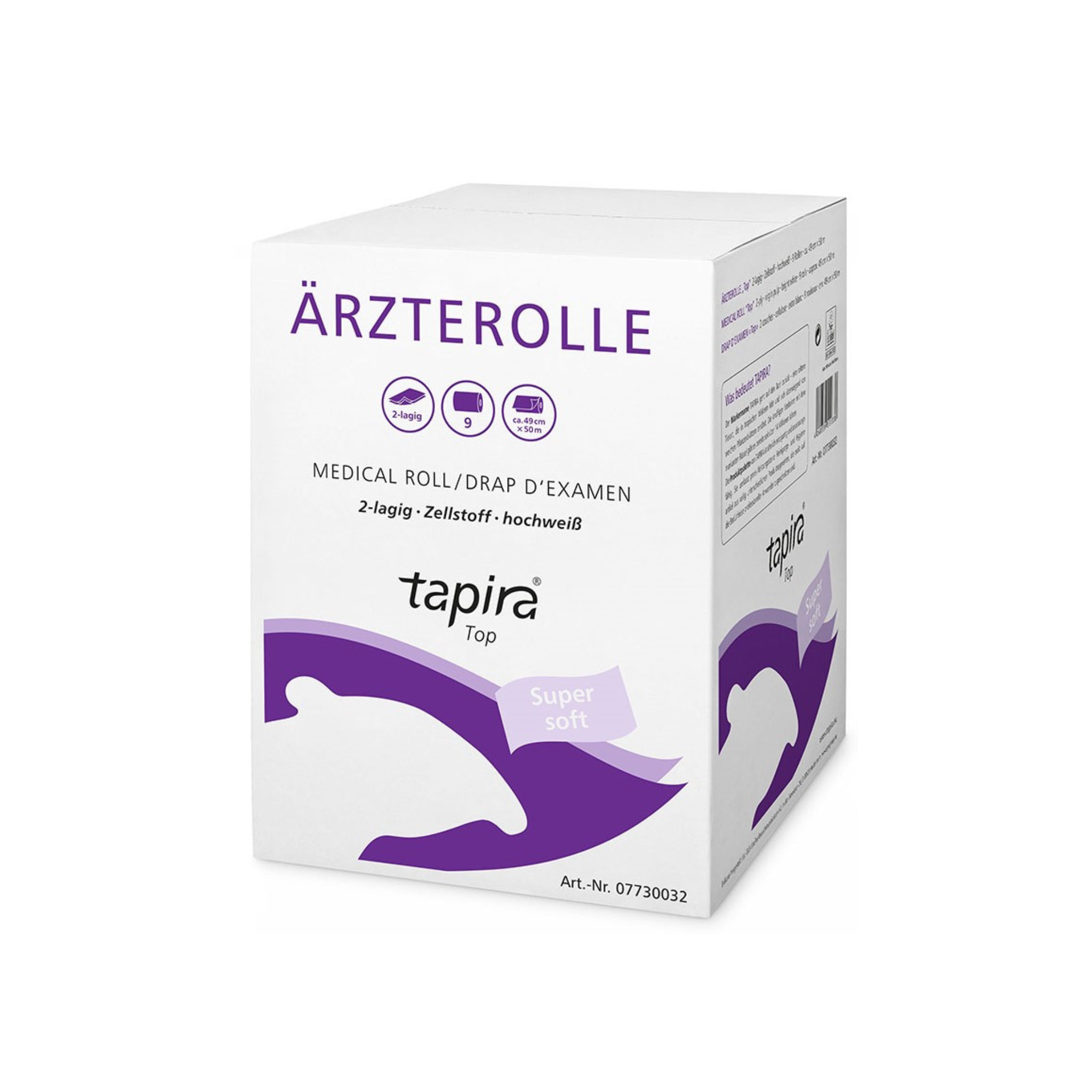 Tapira Ärzterolle, 2-lagig, 39, 50, 55, 59 cm x 50 m