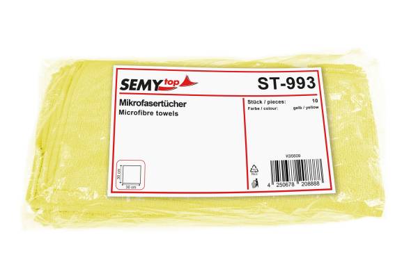 SemyTop Mikrofasertücher, 30x30cm, 200 Stück