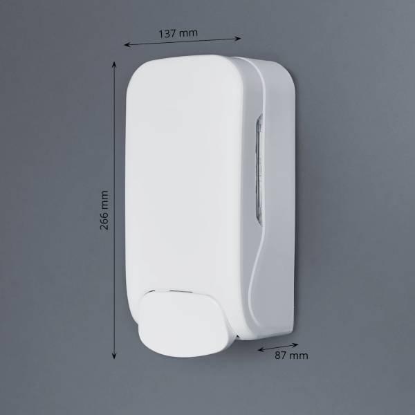 Seifenspender, 1.000 ml, weiß matt