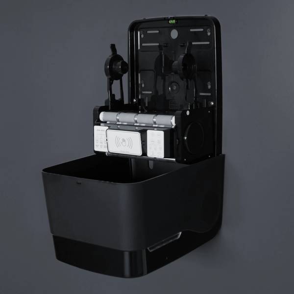 Sensor Handtuchrollenspender, schwarz matt