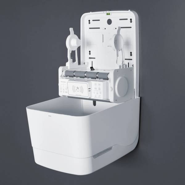 Sensor Handtuchrollenspender, weiß matt
