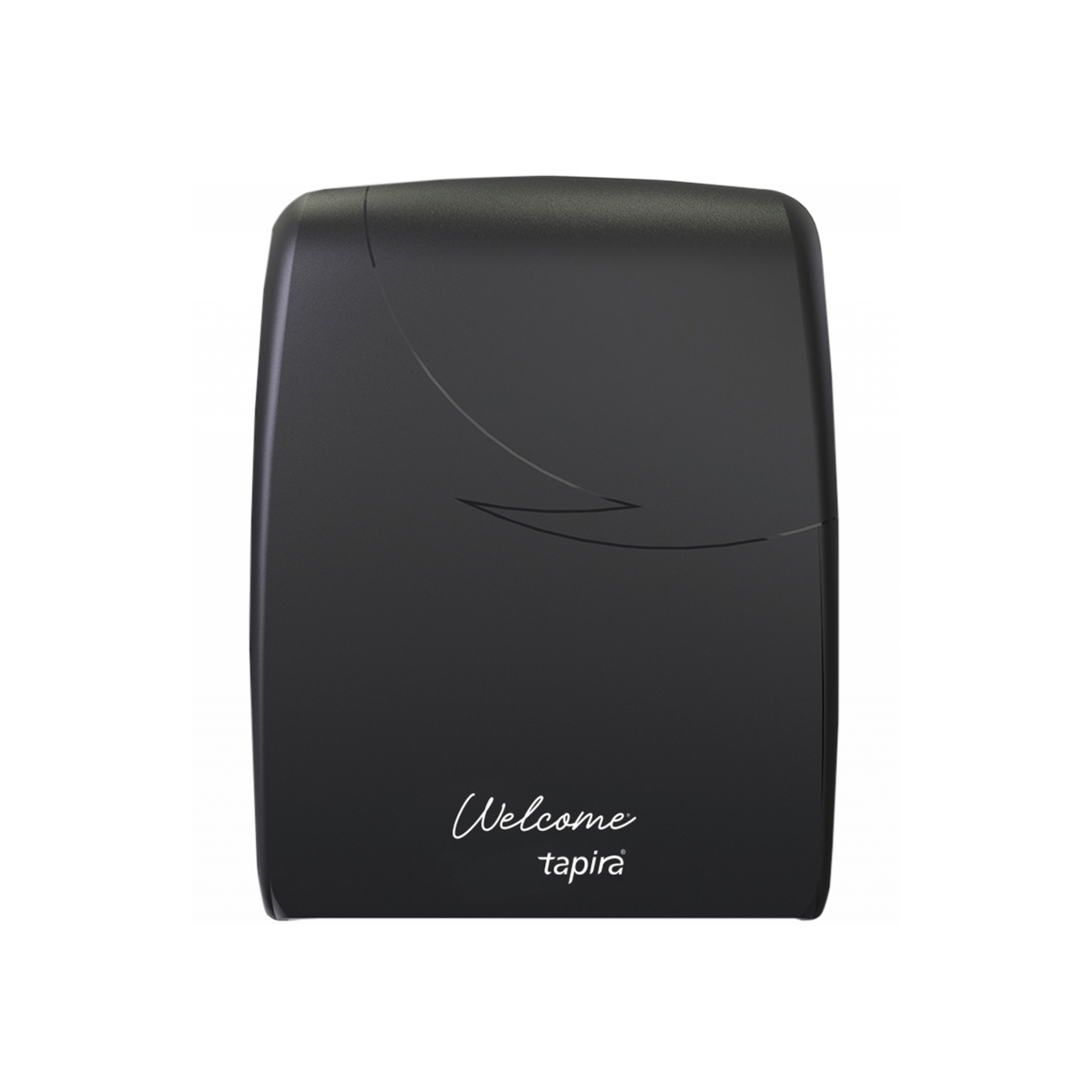 Tapira C-, V- oder Z-Falz-Papierspender, schwarz
